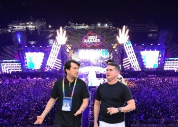 prefeito David Almeida e o secretário Jender Lobato têm que se explicar até a próxima semana. Foto: Reprodução