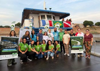 Embarcação da universidade percorrerá uma caravana fluvial por 9 municípios até chegar à COP30. Foto: Divulgação