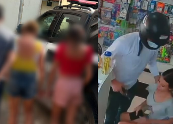 O autor queria roubar um pano de joias que tinha no estabelecimento. Foto: Reprodução