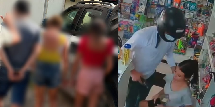 O autor queria roubar um pano de joias que tinha no estabelecimento. Foto: Reprodução