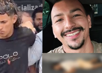 Bruno Rafael Barroso Fontes, de 19 anos, cometeu o crime junto com o primo de 17 anos, que foi apreendido. Foto: Reprodução