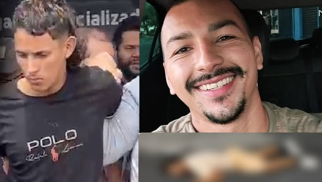 Bruno Rafael Barroso Fontes, de 19 anos, cometeu o crime junto com o primo de 17 anos, que foi apreendido. Foto: Reprodução