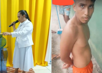 O crime contra João ocorreu em área de mata na comunidade Coração de Mãe, bairro Puraquequara, Zona Leste. Foto: Reprodução