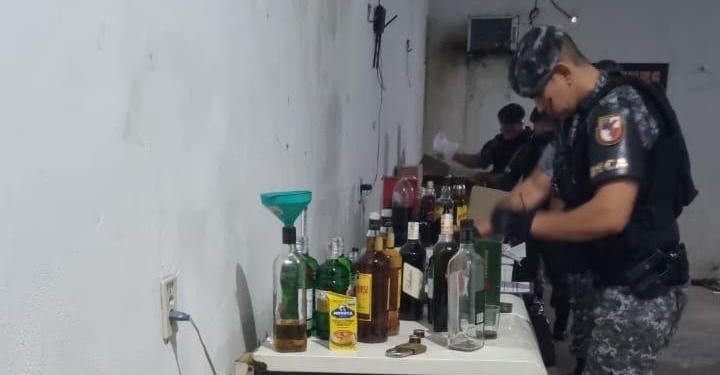 As bebidas serão submetidas a análise pericial. Foto: Reprodução