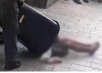 A vítima, segundo a perícia, foi morta com golpes de terçado. Foto: Reprodução