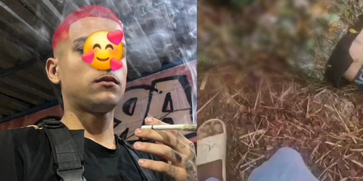 O jovem foi vítima de uma execução que chocou mesmo os habituados à violência na região. Foto: Reprodução