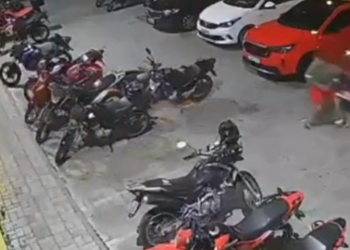 A ação foi tão rápida que Felipe não teve chances de reação, morrendo no local. Foto: Reprodução