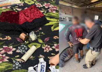 Na casa do homem foram encontrados vários materiais usados nos crimes. Foto: Divulgação/PC-AM.