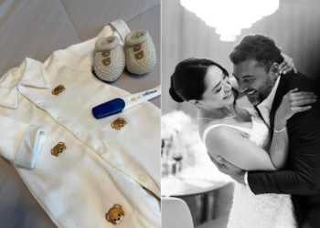 O governador surpreendeu ao revelar que casou e que o bebê já está no 'forninho'. Foto: Reprodução/Instagram