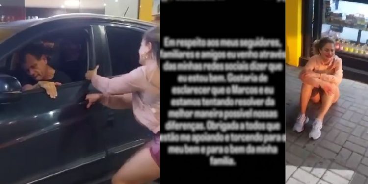 'Estamos tentando resolver': esposa de coronel acusado de agressã0 se pronuncia após novo vídeo