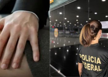 Em voo, comerciante é preso pela PF em Manaus por passar a mão em passageiro e colocar o órgã0 para fora