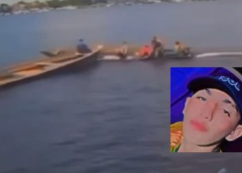 Câmera registra o exato momento em que embarcações c0lidem e jovem m0rr3 em Beruri