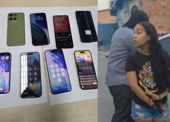 Casal é preso em flagrante vendendo iPhones caríssimos roub4d0s em Manaus