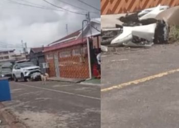 Vídeo: Mulher revoltada passa com carro por cima de moto da amante do marido em Manacapuru