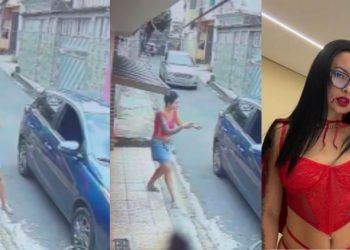 Vídeo: Criadora de conteúdo 'Miau Miau' relata ame4ça com arm4 feita pelo ex no Alvorada