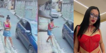 Vídeo: Criadora de conteúdo 'Miau Miau' relata ame4ça com arm4 feita pelo ex no Alvorada