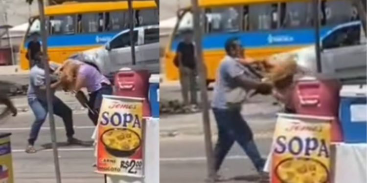 Vídeo: Homem é flagrado agr3dind0 mulher próximo à Feira do Produtor