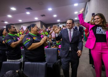 A ação especial faz parte dos 21 Dias de Ativismo pelo Fim da Violência contra as Mulheres. Foto: Herick Pereira