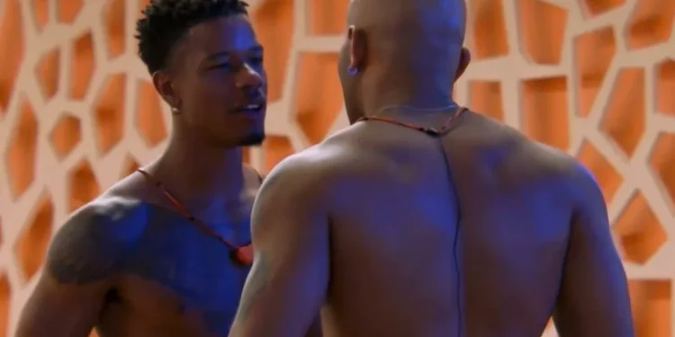 O diálogo, registrado pelas câmeras do programa, continua gerando debates e memes entre os espectadores. Foto: Reprodução