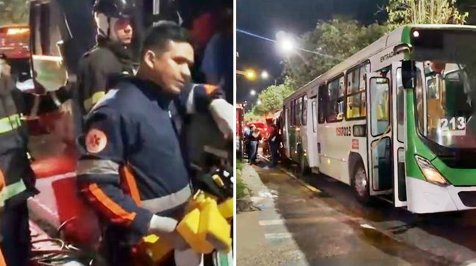 Todos os feridos foram removidos do local e encaminhados para unidades de saúde da região. Foto: Reprodução