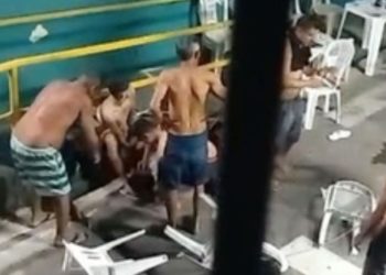 Equipes da Amazonas Energia foram acionadas e realizaram reparos emergenciais no local. Foto: Reprodução