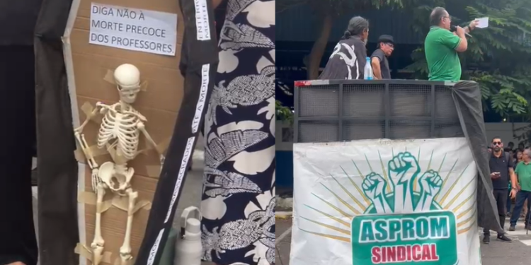 A paralisação, convocada pela Aspron Sindical, cumpre o prazo legal de 72 horas e tem caráter indeterminado. Foto: Reprodução