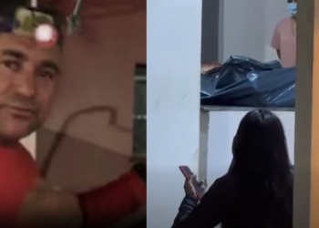 A polícia foi acionada e encontrou uma espingarda na casa da vítima. Foto: Reprodução