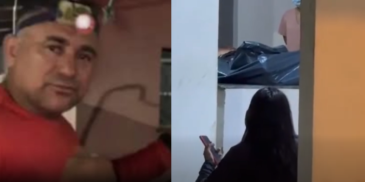 A polícia foi acionada e encontrou uma espingarda na casa da vítima. Foto: Reprodução