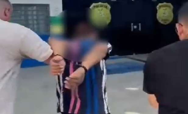 A vítima procurou ajuda na escola. Foto: Reprodução