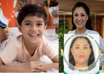 Benício Xavier, de 6 anos, morreu após receber uma dose intravenosa de adrenalina com dosagem alta para sua idade e peso, segundo a família. Foto: Reprodução