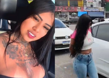 A mulher já tem passagem por tráfico de drogas. Foto: Reprodução