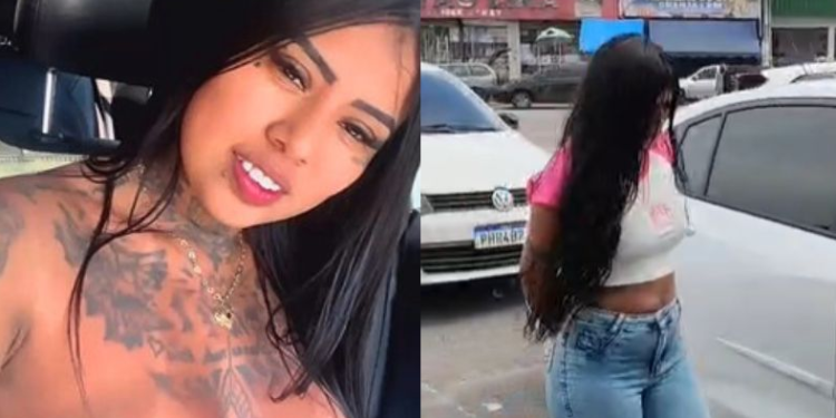 A mulher já tem passagem por tráfico de drogas. Foto: Reprodução