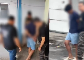 A prisão do homem ocorreu no bairro Nova Cidade, Zona Norte. Foto: Reprodução