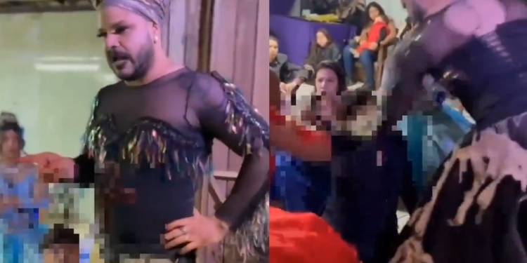 A briga depois foi generalizada. Foto: Reprodução