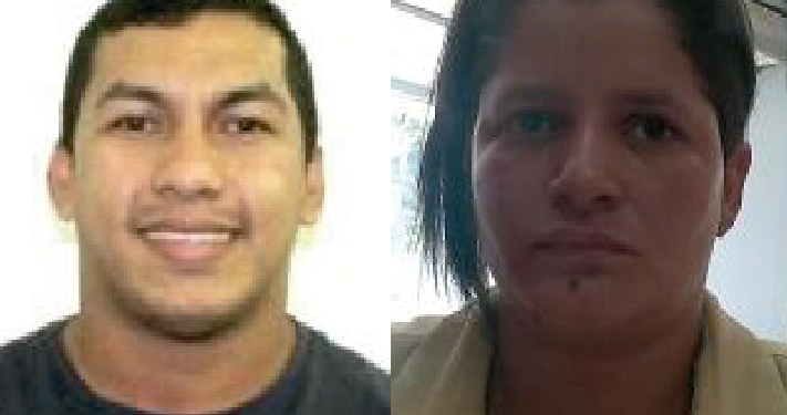 Jhonatan Cunha dos Santos Silva e Rebeca Ingrid da Silva Campos ainda estão foragidos e fazem parte do grupo segundo a polícia. Foto: Reprodução