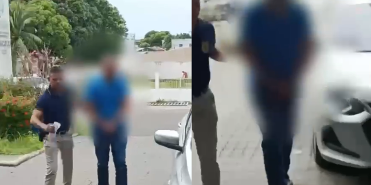 O homem foi preso em flagrante nesta quinta-feira (13). Foto: Reprodução