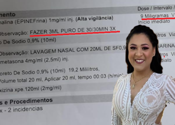 Juliana Brasil Santos atendeu a criança como pediatra, mas não tem especialidade. Foto: Reprodução