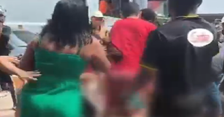 O suspeito foi submetido a uma sessão de espancamento, sendo socorrido em estado grave para um hospital da capital. Foto: Reprodução