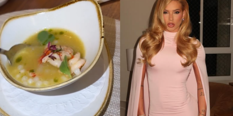 A preparação que foi servida difere radicalmente da receita autêntica. Foto: Reprodução