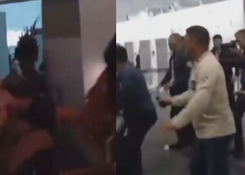 Vídeo: Manifestantes tentam invadir área restrita da COP30 e confr0nto deixa seguranças ferid0s