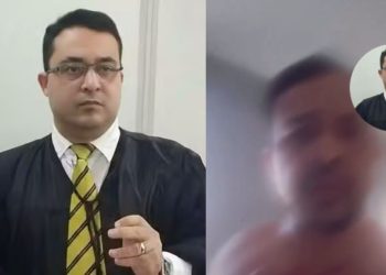 Após ser baleado, juiz grava vídeo dentro de casa e responsabiliza a esposa: 'no meu peito'