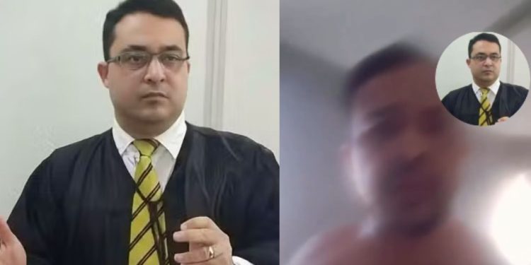 Após ser baleado, juiz grava vídeo dentro de casa e responsabiliza a esposa: 'no meu peito'