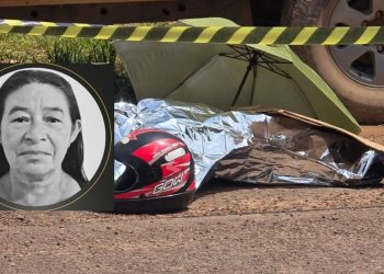 Idosa de 65 anos m0rr3 após subir na garupa da moto do filho e ser at1ngida por carro no AM