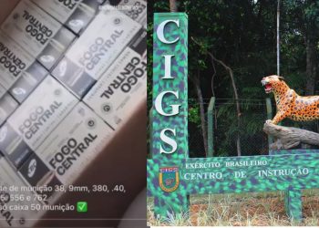 Militar é preso após furt0 de 1,5 mil munições no Cigs em Manaus