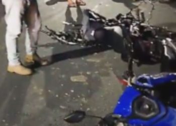 Vídeo: Três pessoas ficam ferid4s em c0lisão na Avenida Solimões e são socorridas pelo Samu