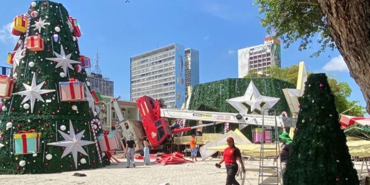 Especialista aponta falhas técnicas que podem ter provocado o tombamento de guindaste no Largo