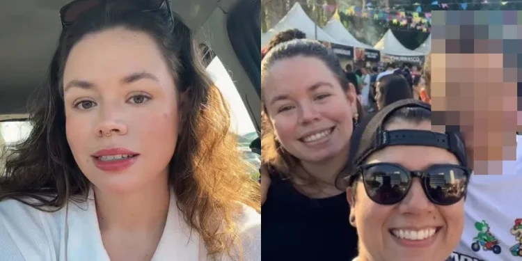 Gabriella Labella e sua esposa, Bruna Labella, adotaram o menino aos 11 anos. Foto: Reprodução