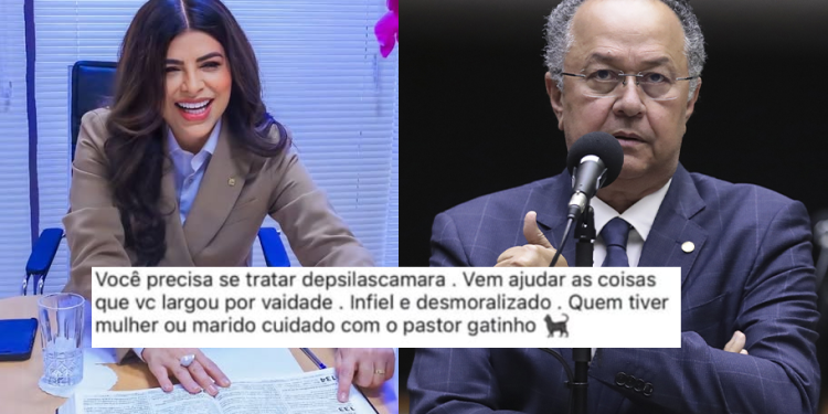 A deputada federal revelou que o ex-marido se afastou de Deus e vive num mundo de cachaça e sexo. Foto: Reprodução/Instagram