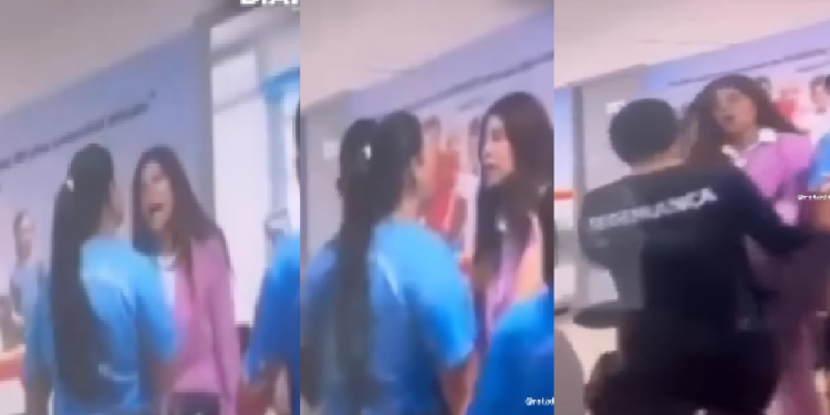 O clima ficou pesado na CMM de Rio Preto da Eva, nesta manhã (4). Foto: Reprodução