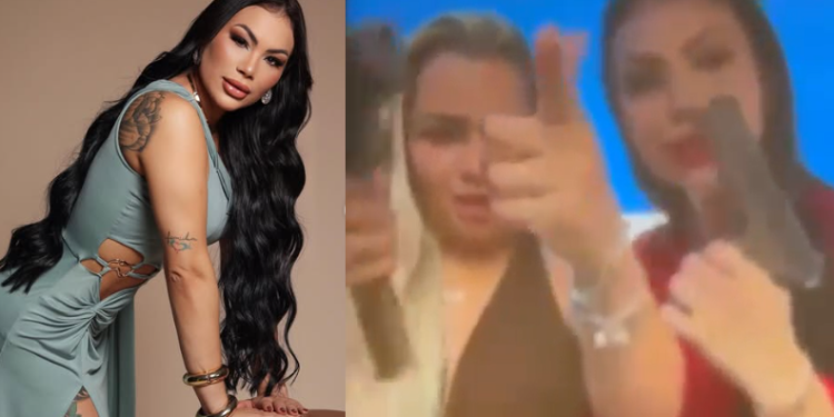 Os vídeos viralizaram na noite deste domingo (28) Foto: Reprodução